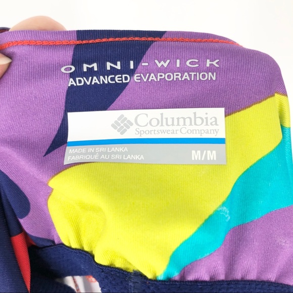 SOLD! Columbia Colorful Boho Medium Sporty Dress - Picture 3 of 8